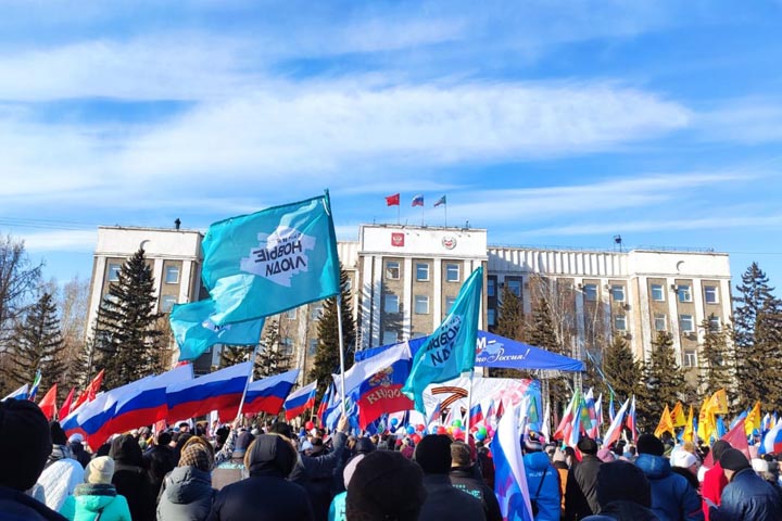 ТКХиС в полном составе посетил патриотический митинг–концерт